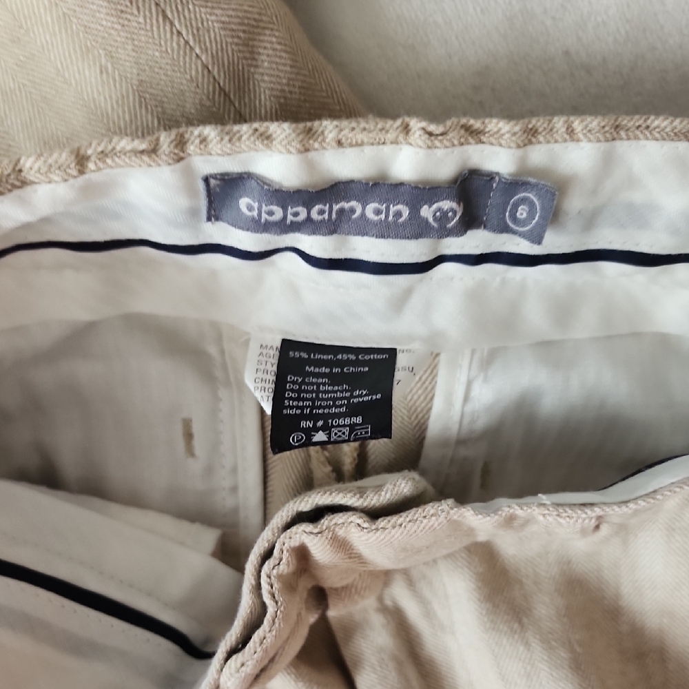 Appaman Boys Linen Blend Suit Size 6 + Blush Suspenders | Wedding, Easter - Picture 9 of 15
